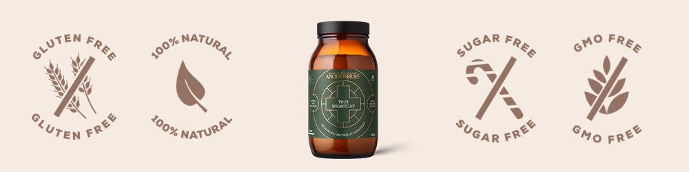 True Nightcap 180g - bez lepku, bez cukru, 100% natural a GMO free