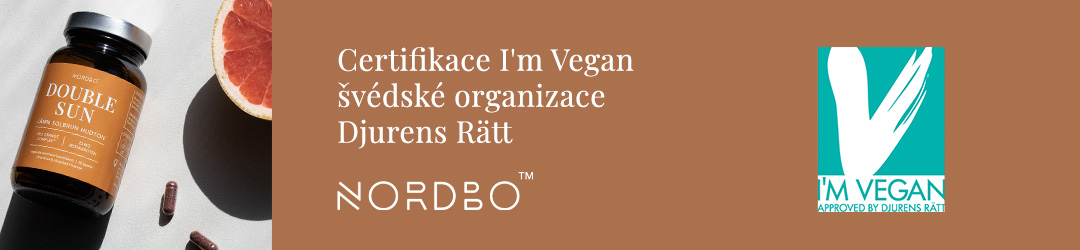 Certifikát I´m Vegan garantuje, že produkt je 100% rostlinného původu.