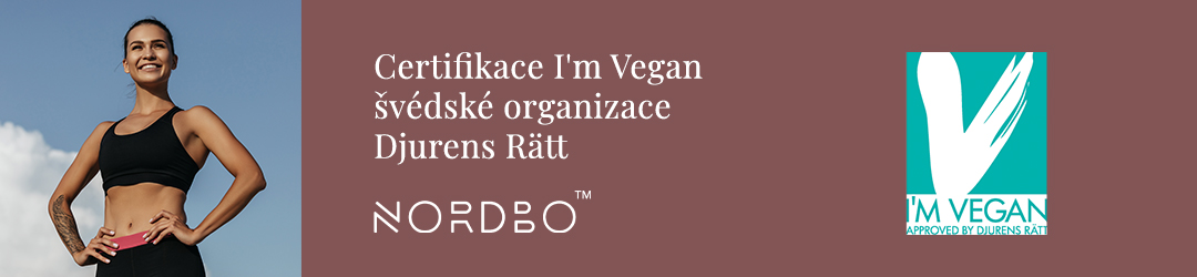 Certifikát I´m Vegan garantuje, že produkt je 100% rostlinného původu.