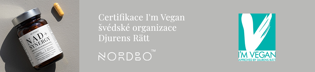 Certifikát I´m Vegan garantuje, že produkt je 100% rostlinného původu.