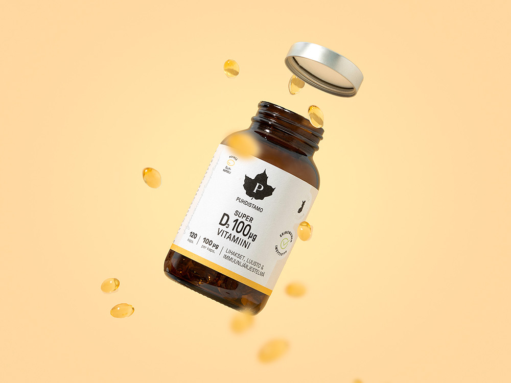 Cholekalciferol neboli vitamín D3 se v těle vytváří po vystavení slunečnímu záření.