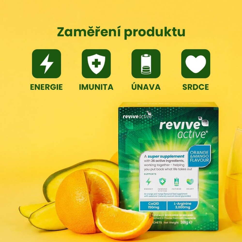 Revive Active 7 sáčků (Energie, imunita, únava, srdce)