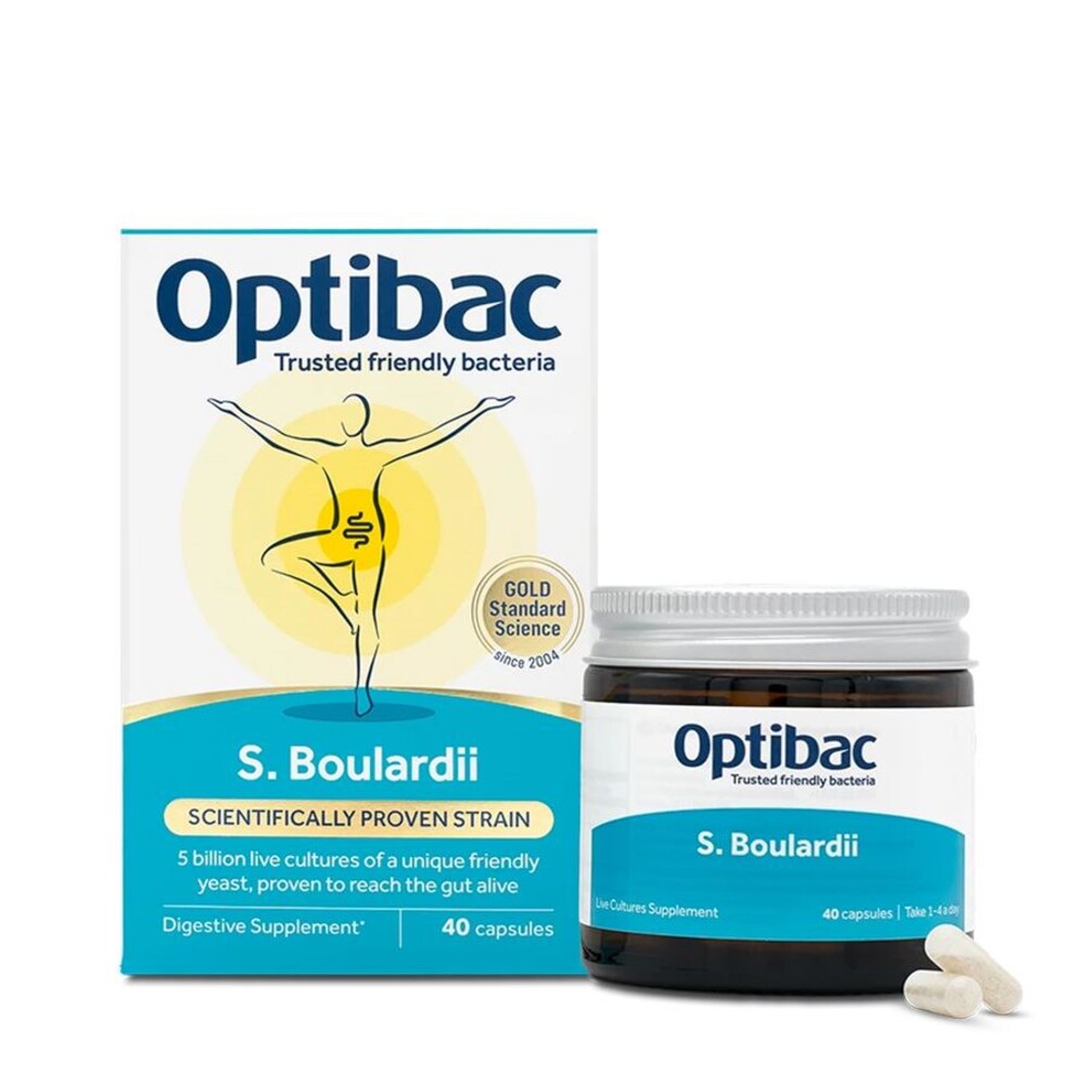 Saccharomyces Boulardii (Probiotika při nadměrném vyprazdňování) 40 kapslí