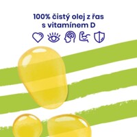 Vegan Omega 3 Algae 150ml (Konopný olej + olej z mořské řasy + vitamín D 400IU)