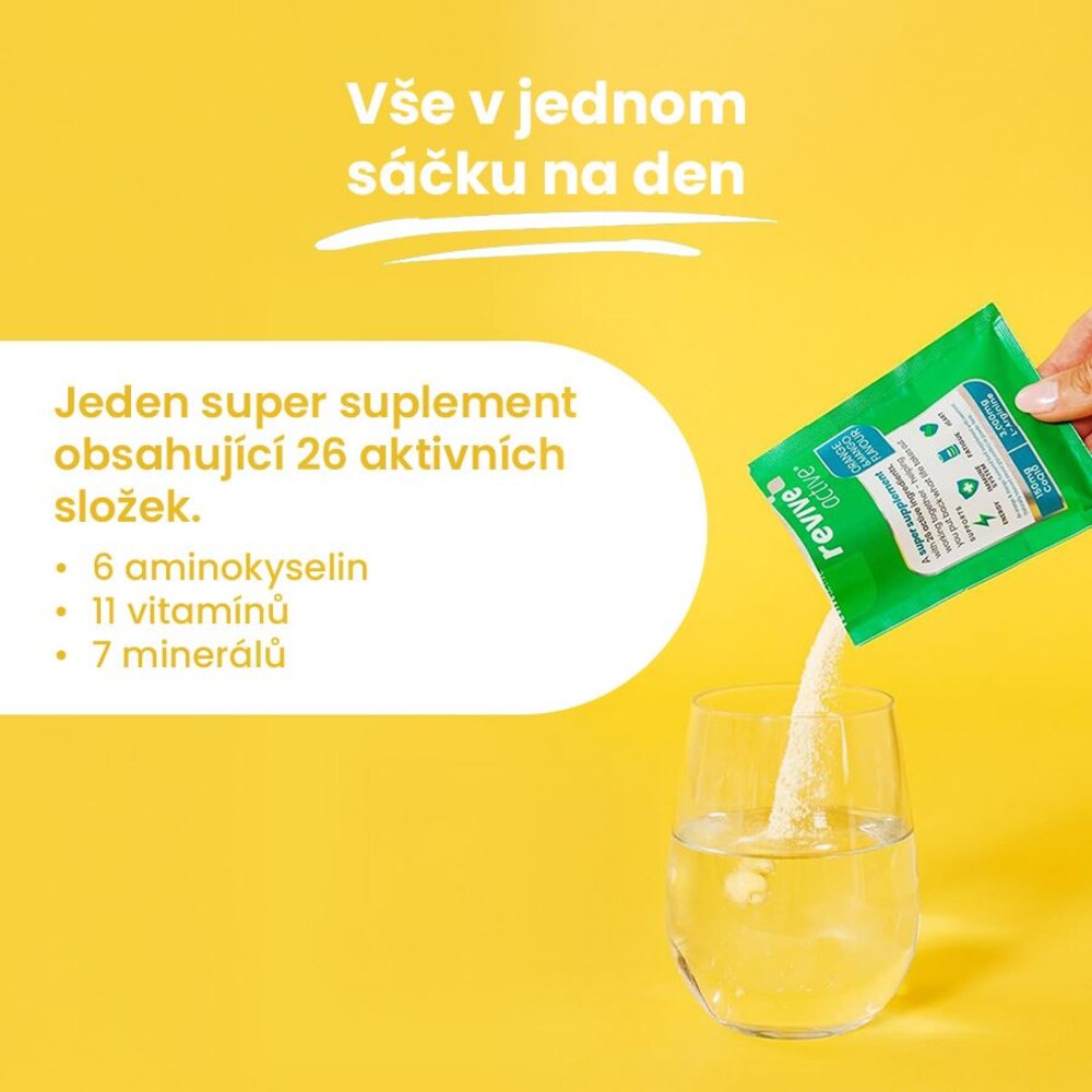Revive Active 7 sáčků (Energie, imunita, únava, srdce)