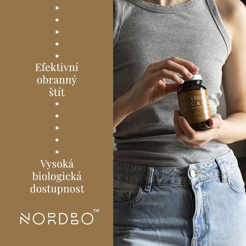 Vegan D3, C and Zinek 90 kapslí SK