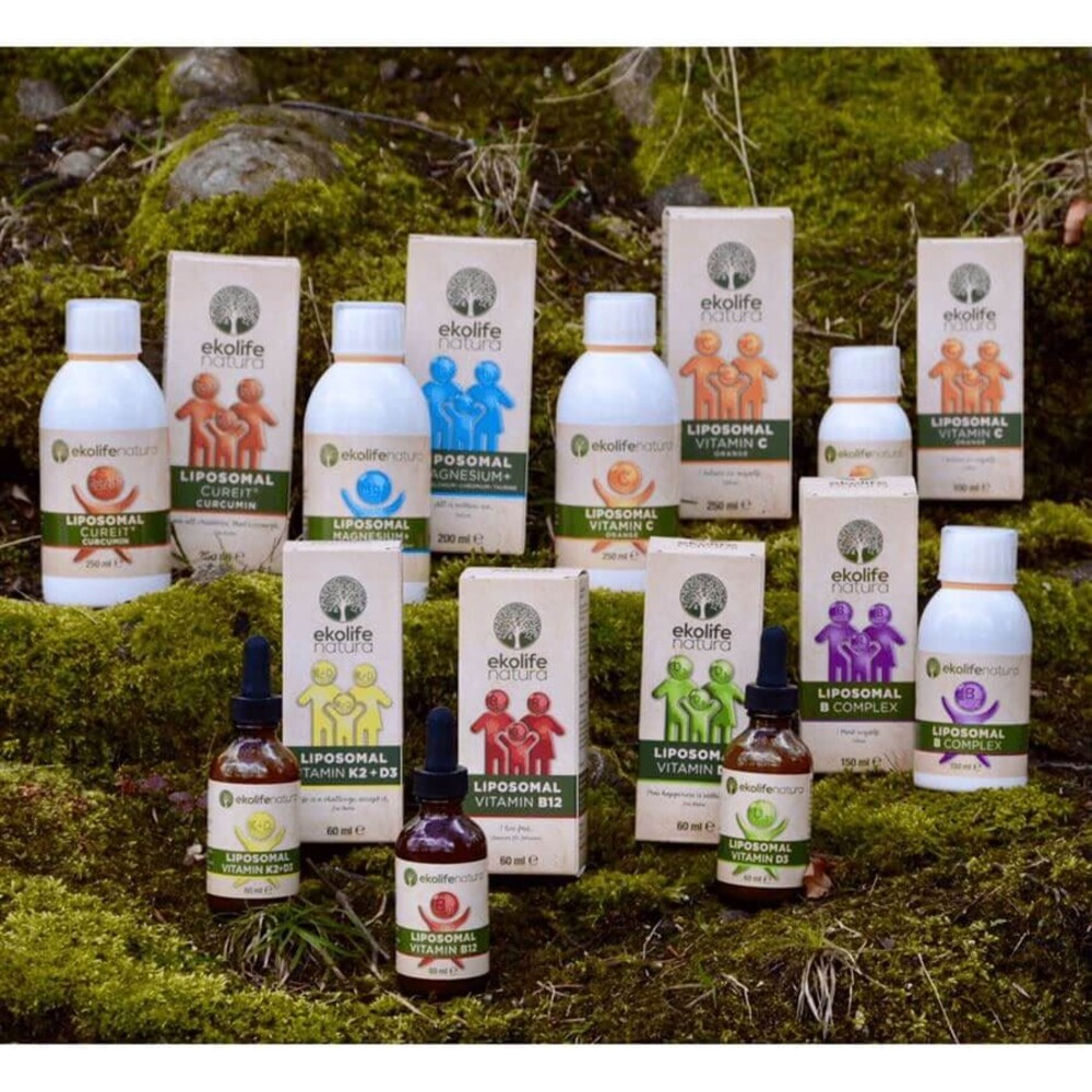 Liposomal Vitamin C 1000 mg 250 ml pomeranč (Lipozomální vitamín C)