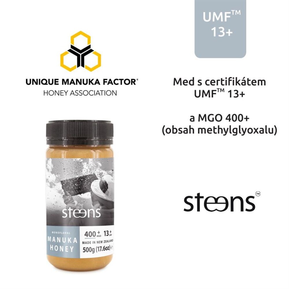 RAW Manuka Honey UMF13+ (400+ MGO) 500g