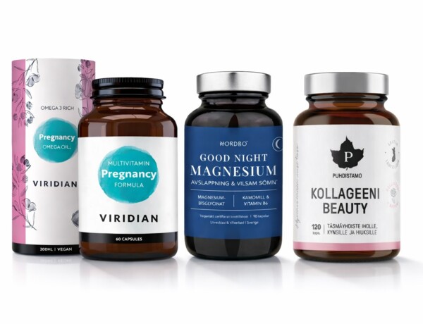 Kompletní balíček pro šestinedělí (omega-3, hořčík, kolagen, multivitamín)