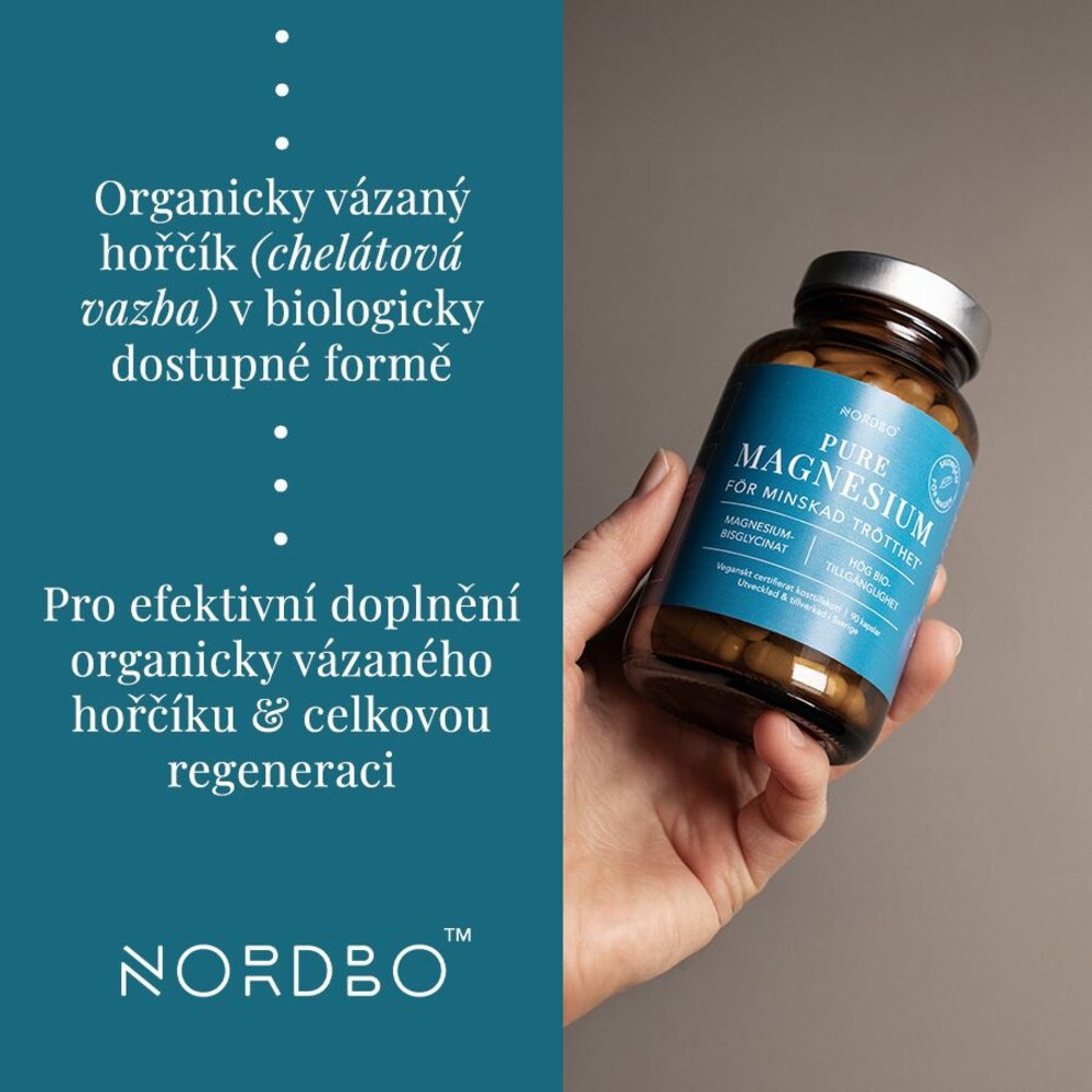 Pure Magnesium 180 kapslí + 90 kapslí ZDARMA (Hořčík)