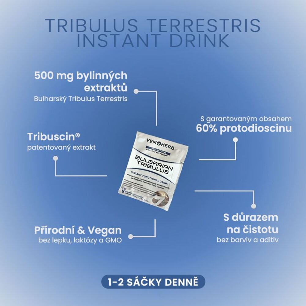 Tribulus Terrestris Instant drink 30 x 6g