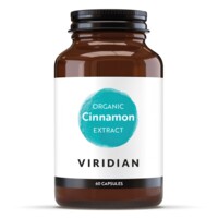 Cinnamon Extract 60 kapslí Organic 