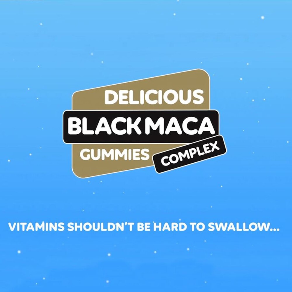 Black Maca 60 gummies