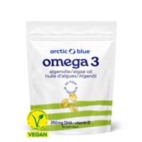 Vegan Omega 3 Algae 90 kapslí (250mg DHA and Vitamin D 400IU) 