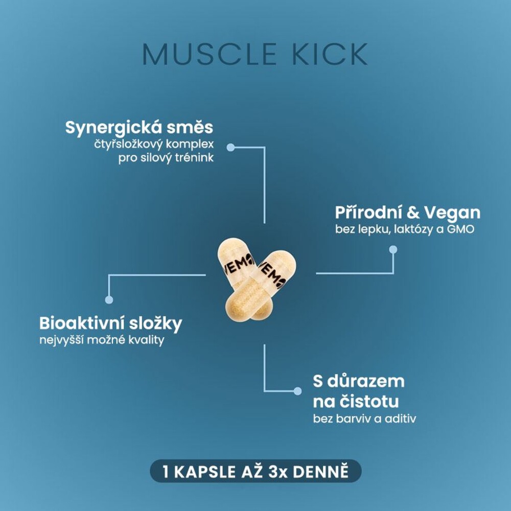 Muscle Kick 90 kapslí