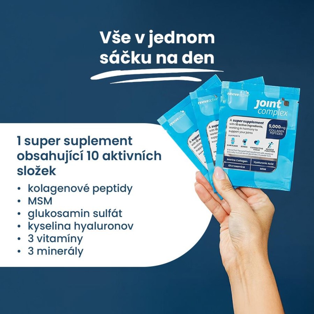 Joint Complex 7 sáčků lesní ovoce (Chrupavky, kosti, pojivová tkáň, funkce svalů)