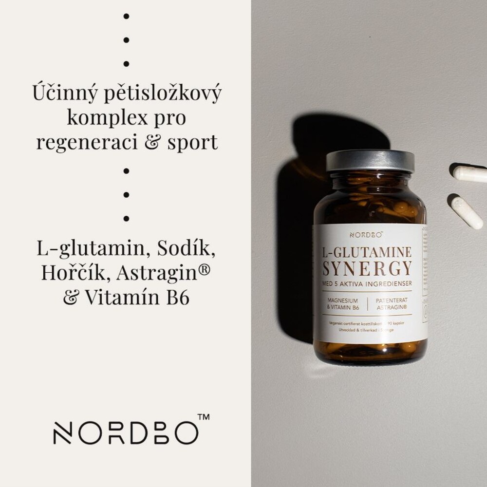 L-Glutamine Synergy 90 kapslí