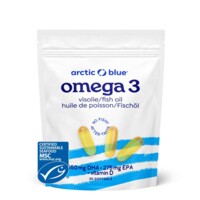 Omega 3 30 kapslí (550mg DHA, 275mg EPA and Vitamin D 400IU) původ Aljaška 