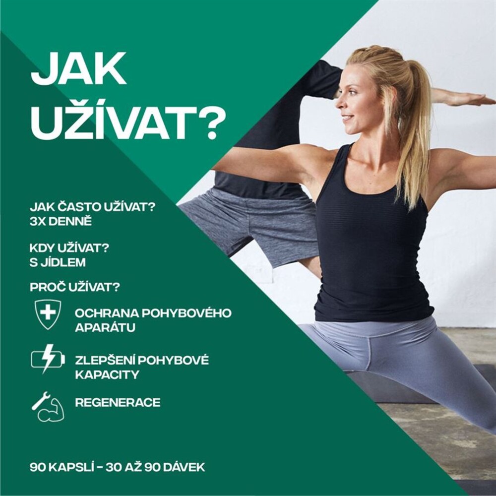 Glucosamine Chondroitin 90 kapslí