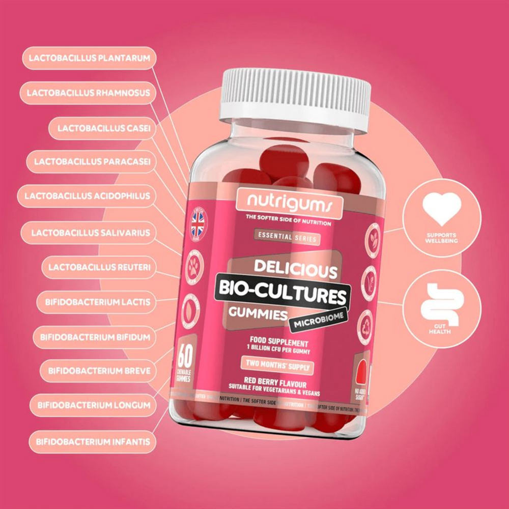 Bio-Cultures Microbiome 60 gummies