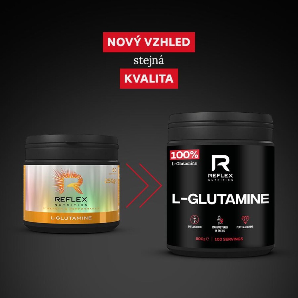 L-Glutamine 500g Reflex