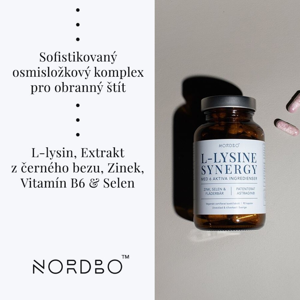 L-Lysine Synergy 90 kapslí