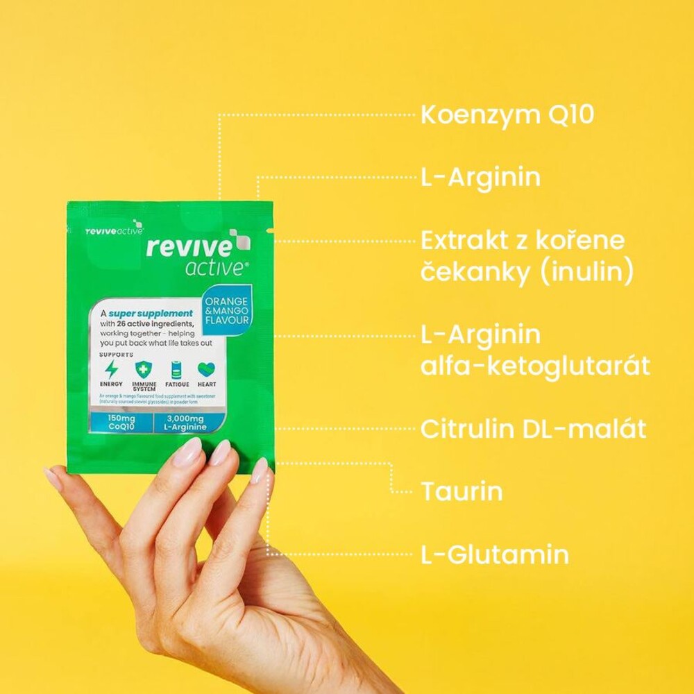 Revive Active 7 sáčků (Energie, imunita, únava, srdce)