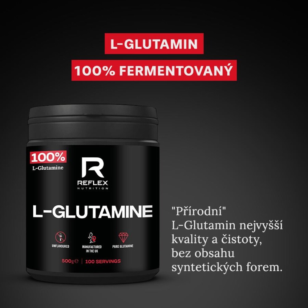 L-Glutamine 500g Reflex