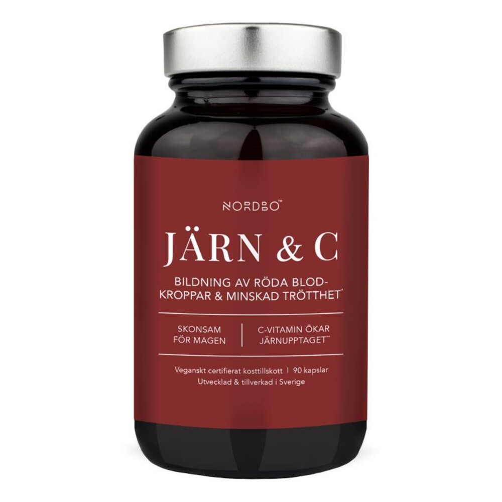 Järn and C 90 kapslí (Železo a Vitamín C)