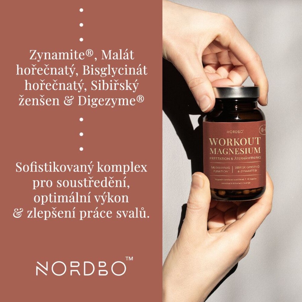 Workout Magnesium 90 kapslí