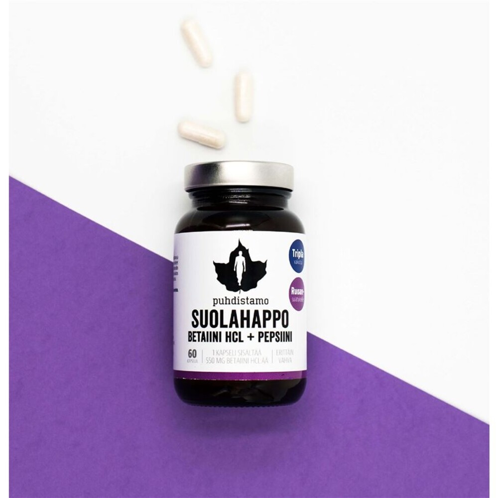 Betain HCL 60 kapslí (Betain HCl + Pepsin) SK