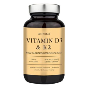 Vitamin D3 and K2 and Magnesium 90 kapslí