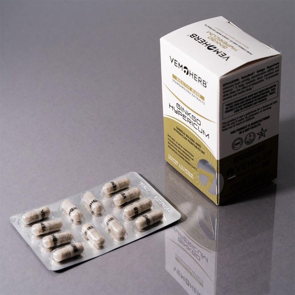 Ginkgo Hypericum 60 kapslí