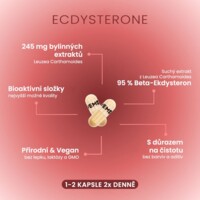 Beta Ecdysterone 95% 90 kapslí
