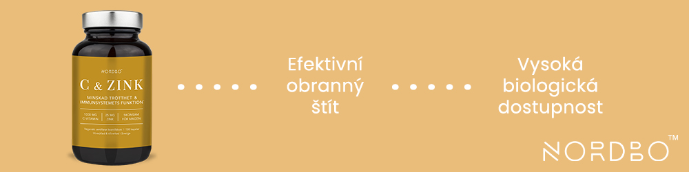 Vitamin C a Zinek pro efektivní obranný štít s vysokou biologickou dostupností.